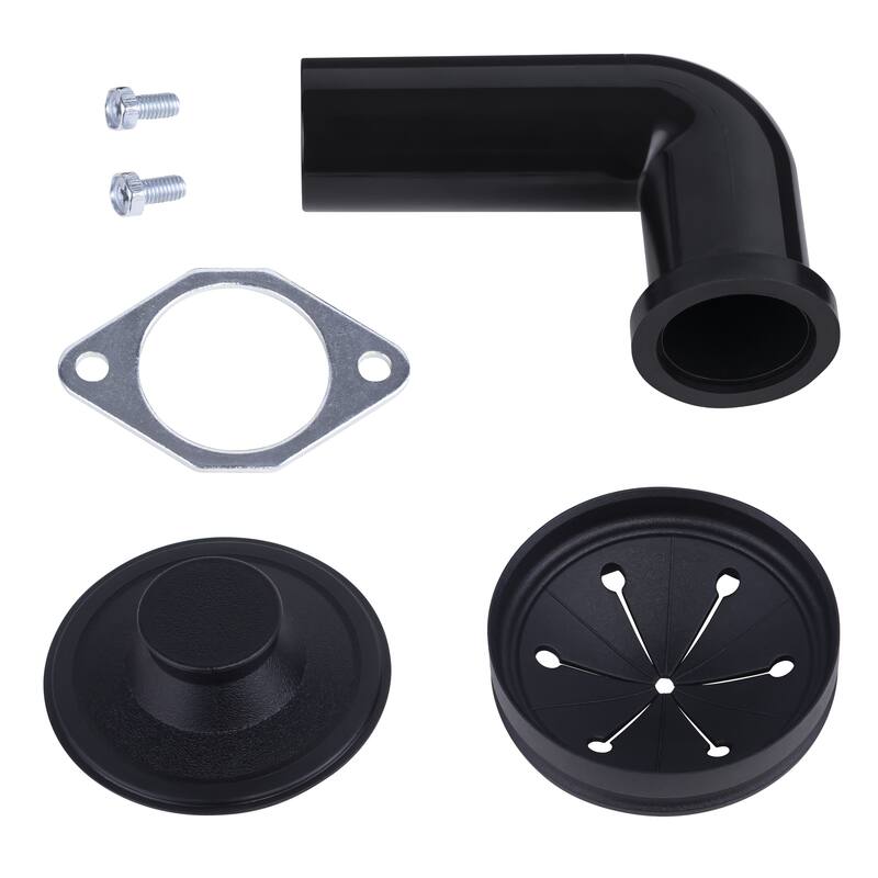 Waste Maid 1/2 HP Economy Garbage Disposal with Attached Power Cord - Stainless Steel - 1/2 hp