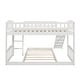 preview thumbnail 8 of 24, Twin over Twin Solid Wood Bunk Bed with Slide