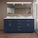 Option Dark Blue / Giotto Quartz Top / Brushed Nickel