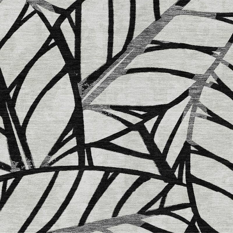 HomeRoots Floral Transitional Rectangle Outdoor Rug