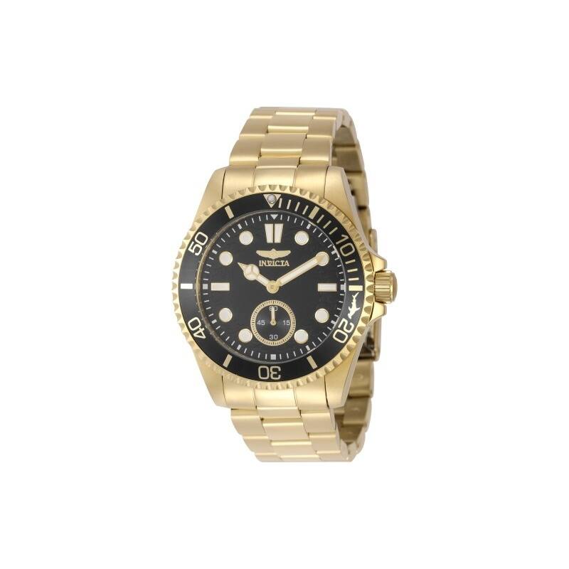 Invicta Men's 49429 Pro Diver Quartz VD78 Black Dial Watch
