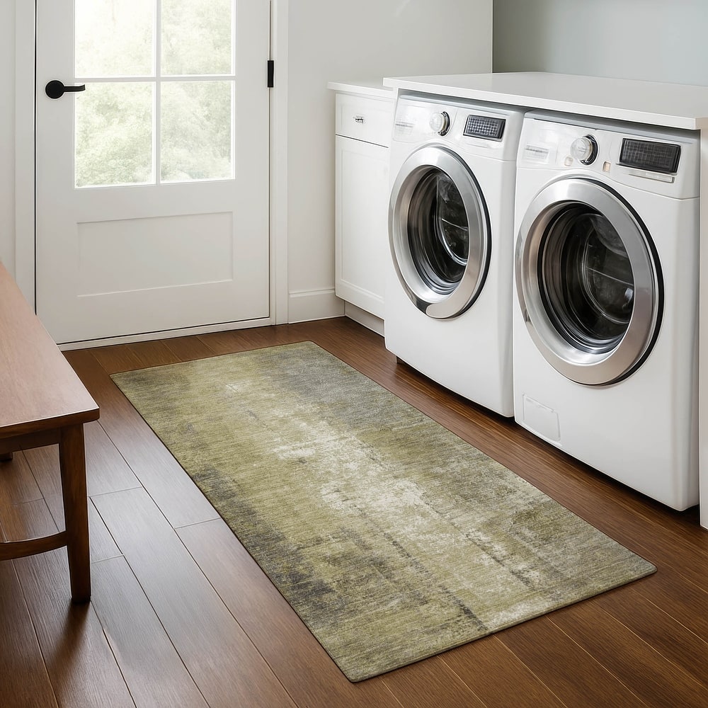 Premium Washable Super Soft Ombre Solid Mayfield Rug