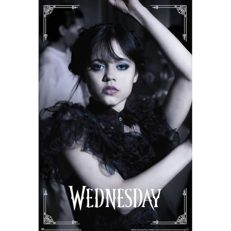 Wednesday - Dance Art Poster - 24 x 36 Inch