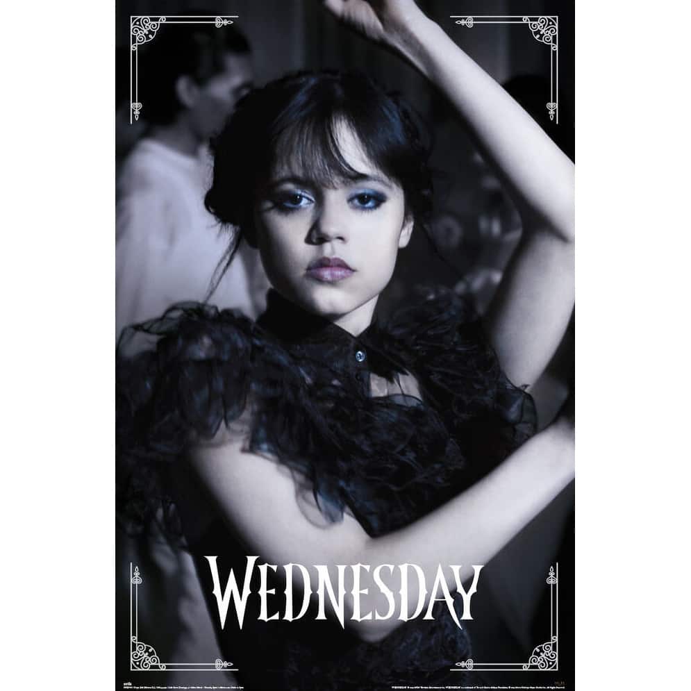 Wednesday - Dance Art Poster - 24 x 36 Inch