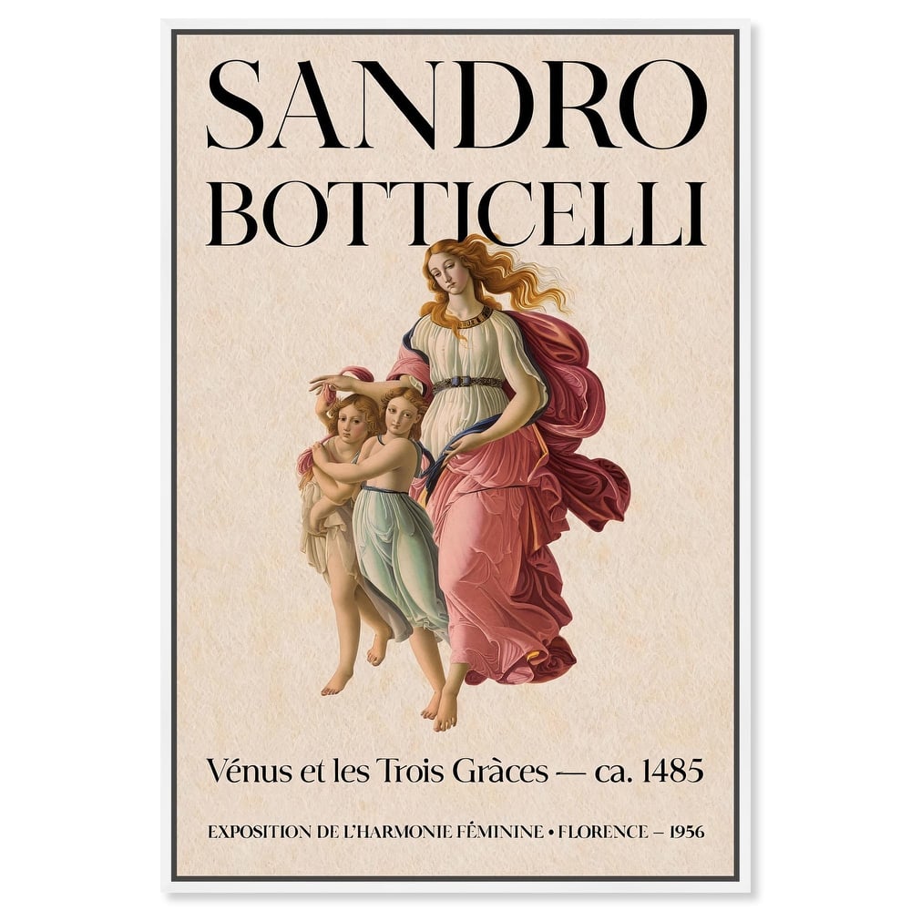 Venus and Her Attendants Canvas by Art Remedy