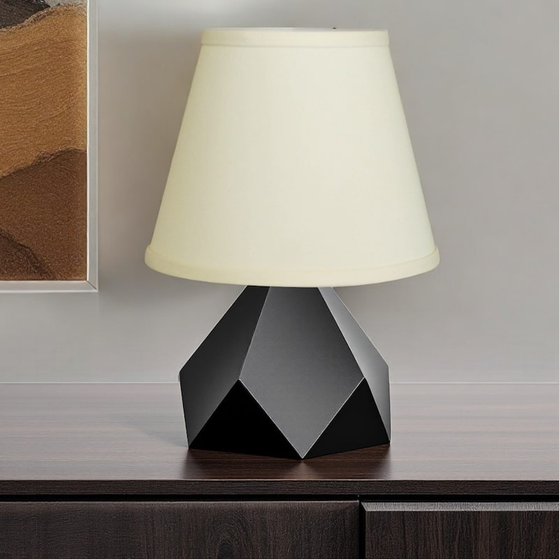 HomeRoots Ivory No Slub Innsbruck Empire Lamp Shade - 8" L x 8" W x 6.5" H
