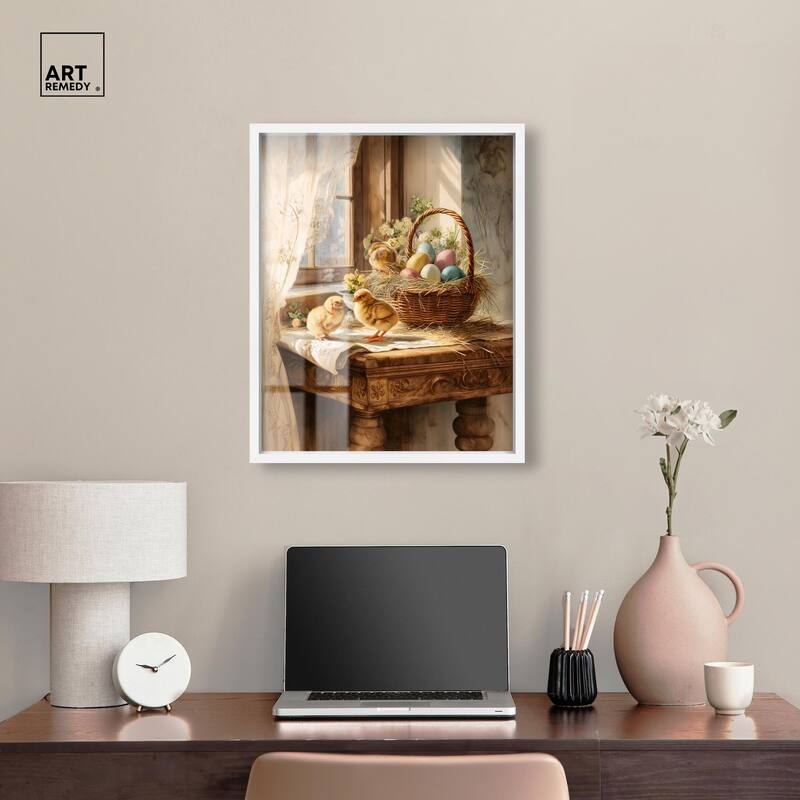 Easter Morn Shadowbox by Art Remedy