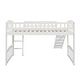 preview thumbnail 9 of 22, Sweden Clean Style Twin Size Wood Loft Bed,Multi-Functional Loft Bed with Slide and Ladder