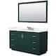 Option Green / Giotto Quartz Top / Brushed Nickel