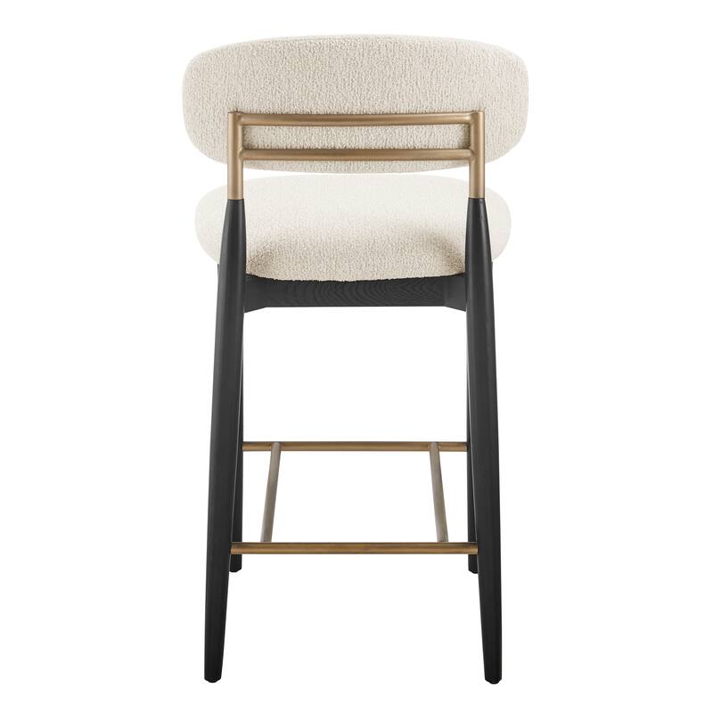 NPD Furniture Verna Boucle Counter Stool