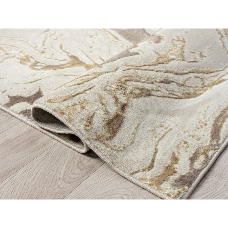 Ksamil Collection Abstract Area Rug