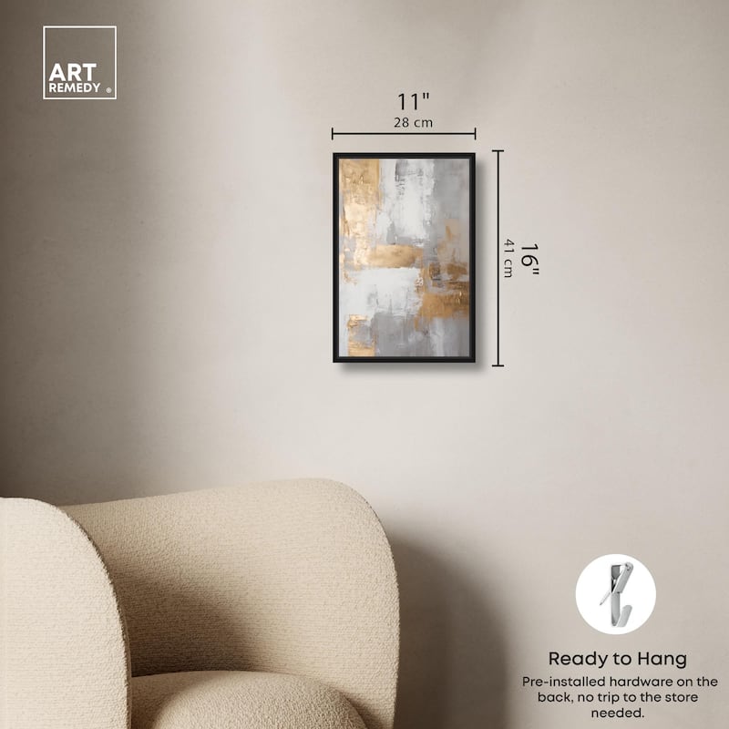 Woven Reminiscence IV Canvas by Art Remedy