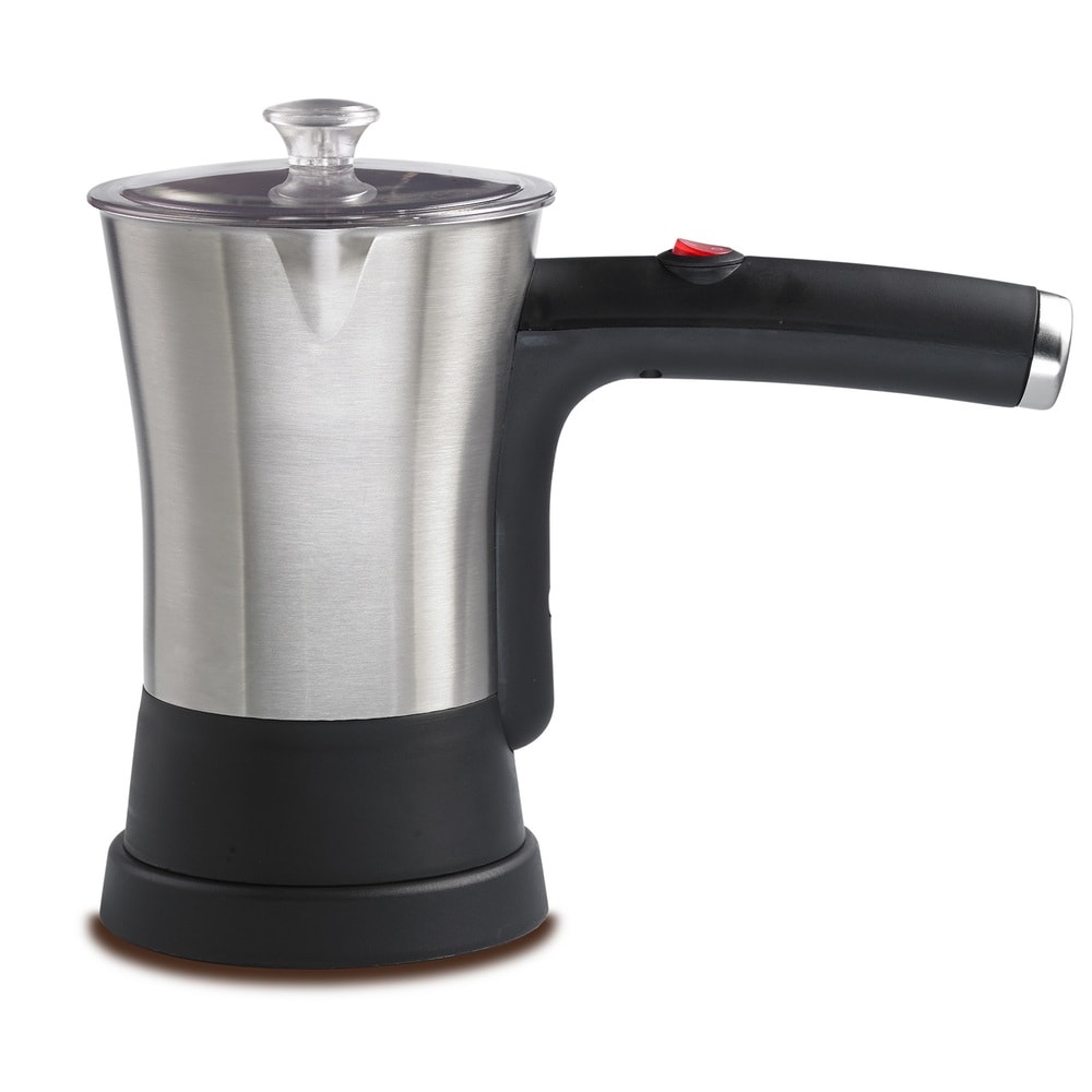  12 Cups Electric Turkish Greek Coffee Maker Stainless Steel  Machine Tea Moka Pot: Home & Kitchen