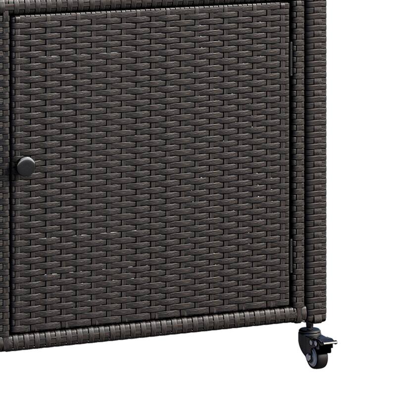 Co Bar Set with Wicker Outer Material