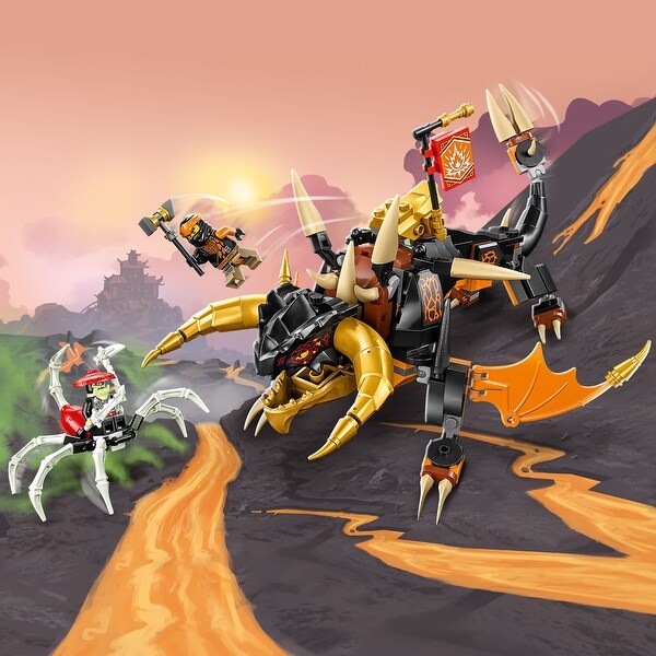 NINJAGO Cole's Earth Dragon EVO 71782 Building Toy Set - Bed Bath