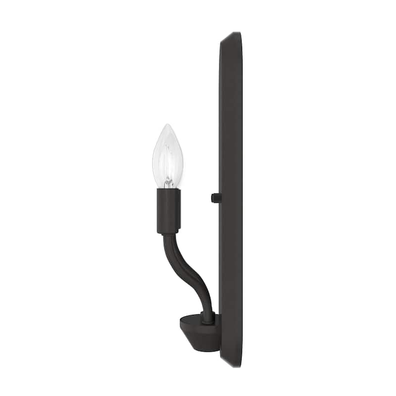 Hunter Merlin 2-Light Wall Sconce - Hallway, Bedroom, Bathroom - Industrial, Candle, Transitional, Contemporary - Damp Rated!