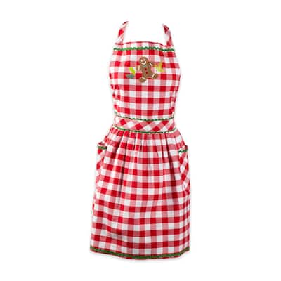 DII Warm Gingerbread Apron, One Size