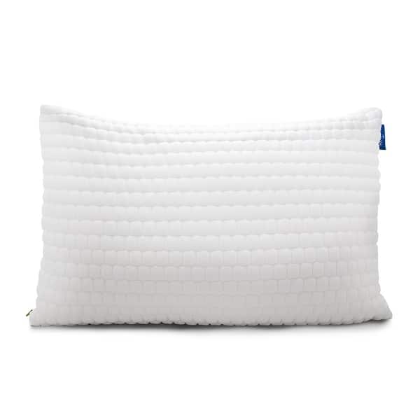 slide 2 of 5, Chiromatic Optiloft Adjustable Pillow with Case - White