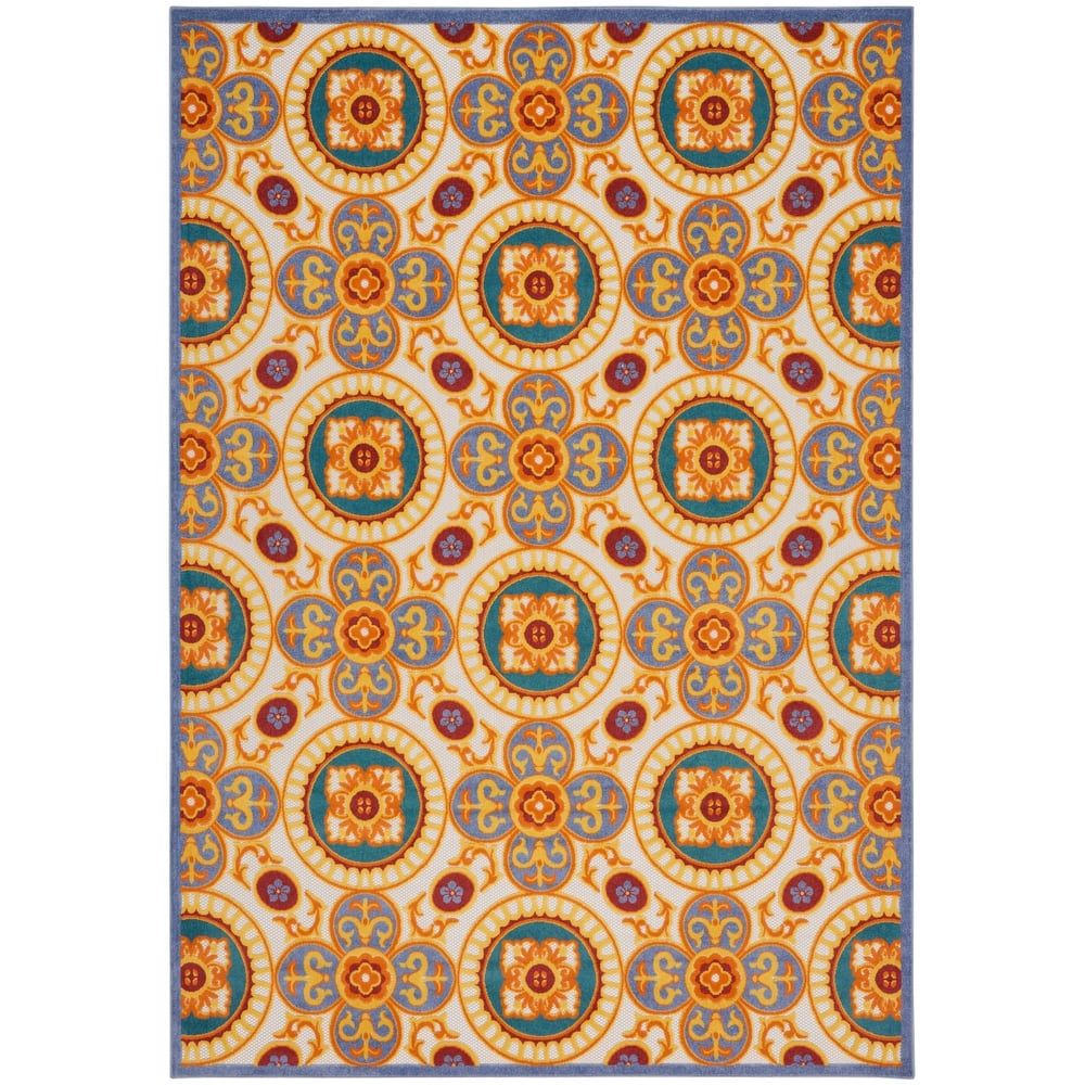 Nourison Aloha Indoor/outdoor Geometric Area Rug