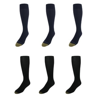 gold toe metropolitan over the calf dress socks Men's Extended Size Metropolitan Dress Socks (3 Pair Pack)