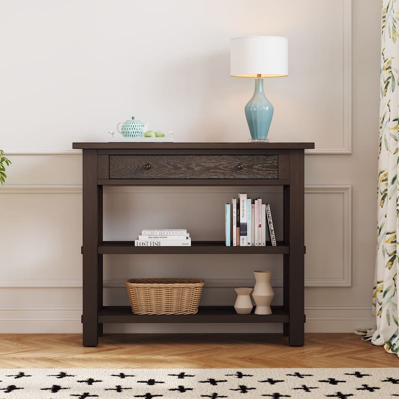 Entryway Table with Storage