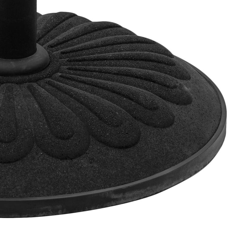 Textured Sunflower 55-pound Resin Umbrella Base