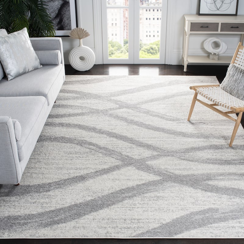 SAFAVIEH Adirondack Lelia Modern Abstract Distressed Rug