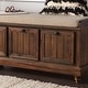 preview thumbnail 9 of 15, Granger Storage Bench with Linen Seat Cushion by iNSPIRE Q Classic