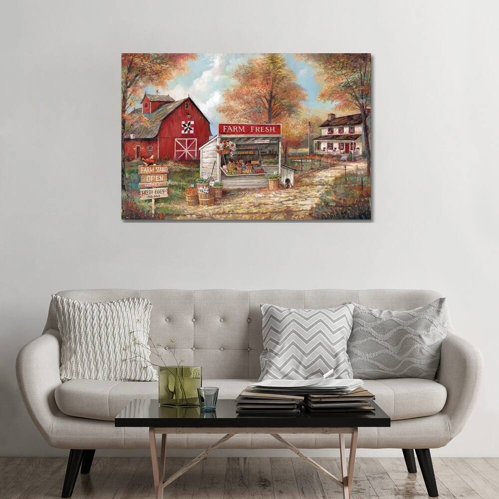iCanvas "Farm Fresh" by Ruane Manning Canvas Print
