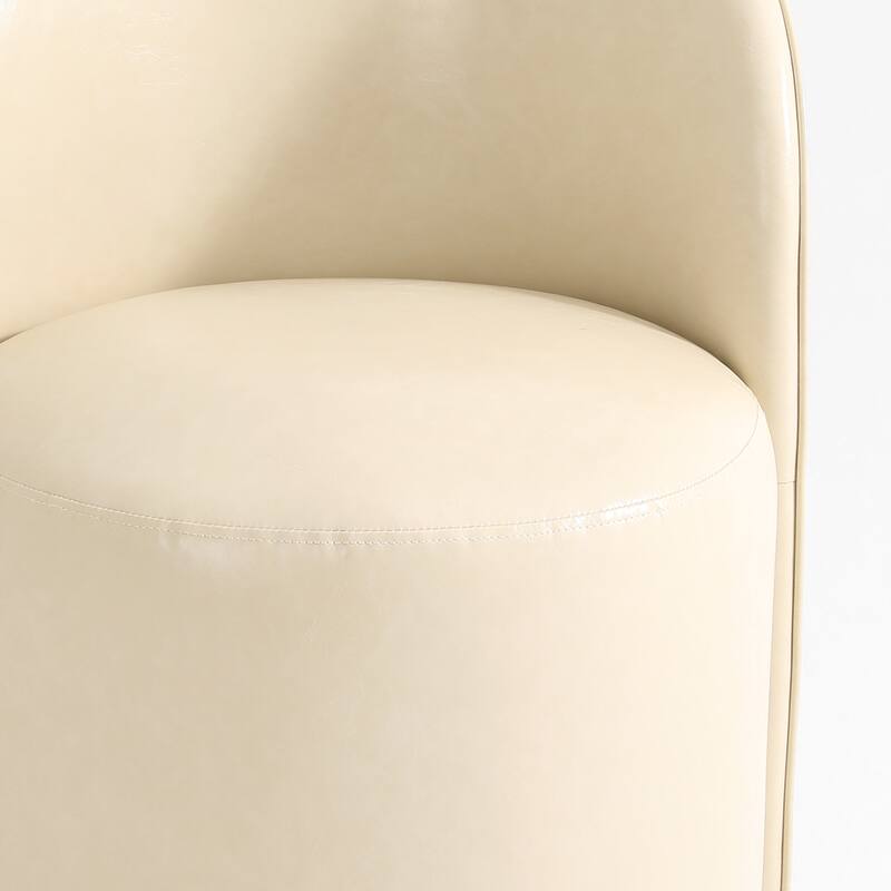 23" W Upholstered Swivel Side Chair for Dining Room, Balcony, Parlour