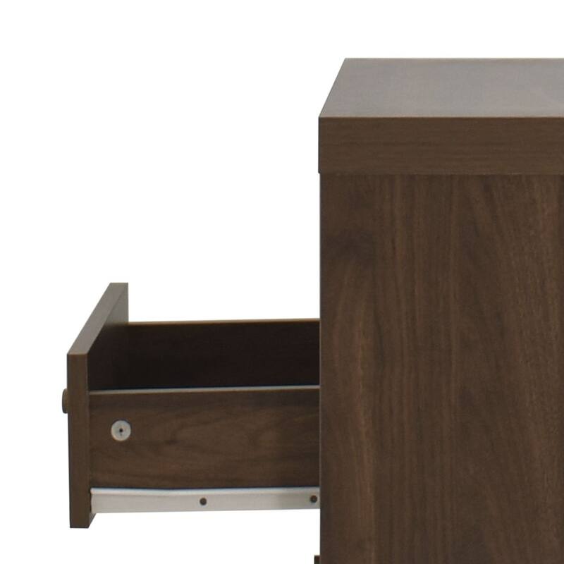 18.65'' L Modern 2-Drawer Nightstand by Christopher Knight Home
