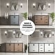 preview thumbnail 11 of 23, Ziva Bath Vanity and White Quartz Top