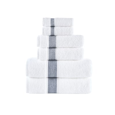 Brooks Brothers Ottoman Rolls 6 pcs Towel Set