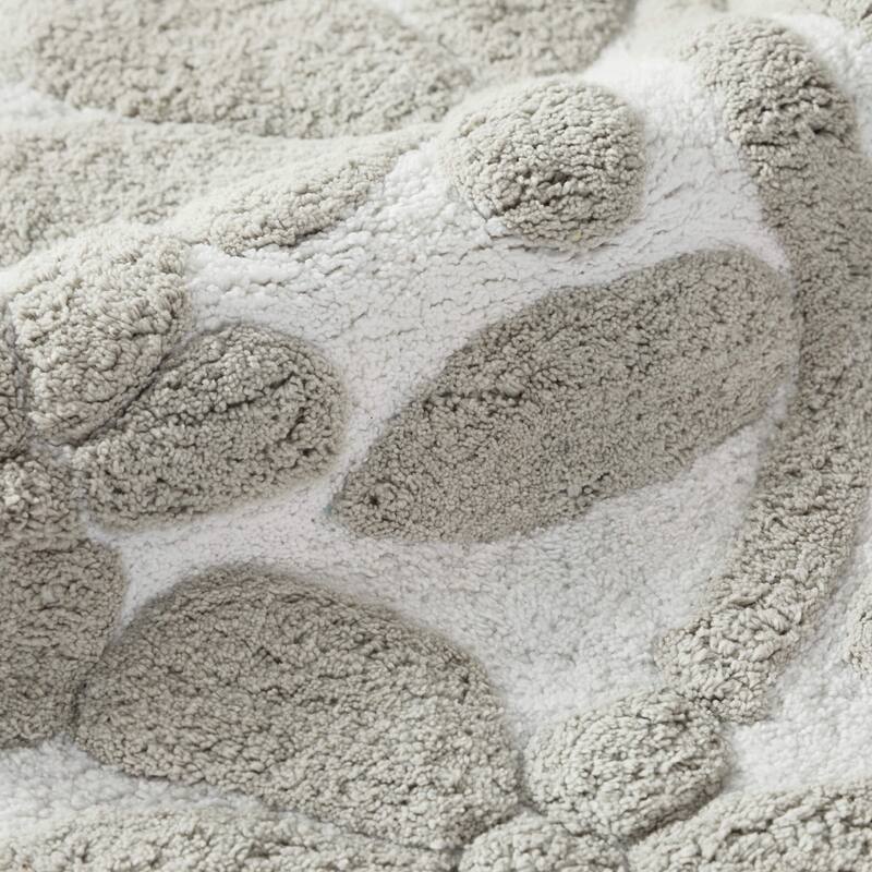 Becky Cameron 100% Cotton Floral Patterned Bath Mat