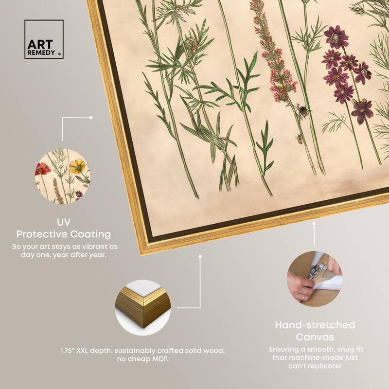 Pollinator Portrait II Canvas by Art Remedy