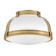 preview thumbnail 5 of 9, Hinkley Lighting 46351 Barton 2 Light 15" Wide Flush Mount Ceiling
