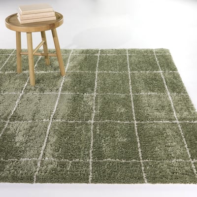 Maestas Modern Geometric Area Rug