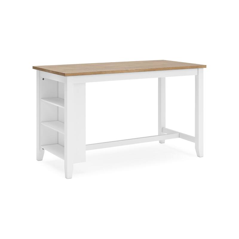 Signature Design by Ashley Gesthaven Counter Height Dining Table - 60" W x 30" D x 36" H