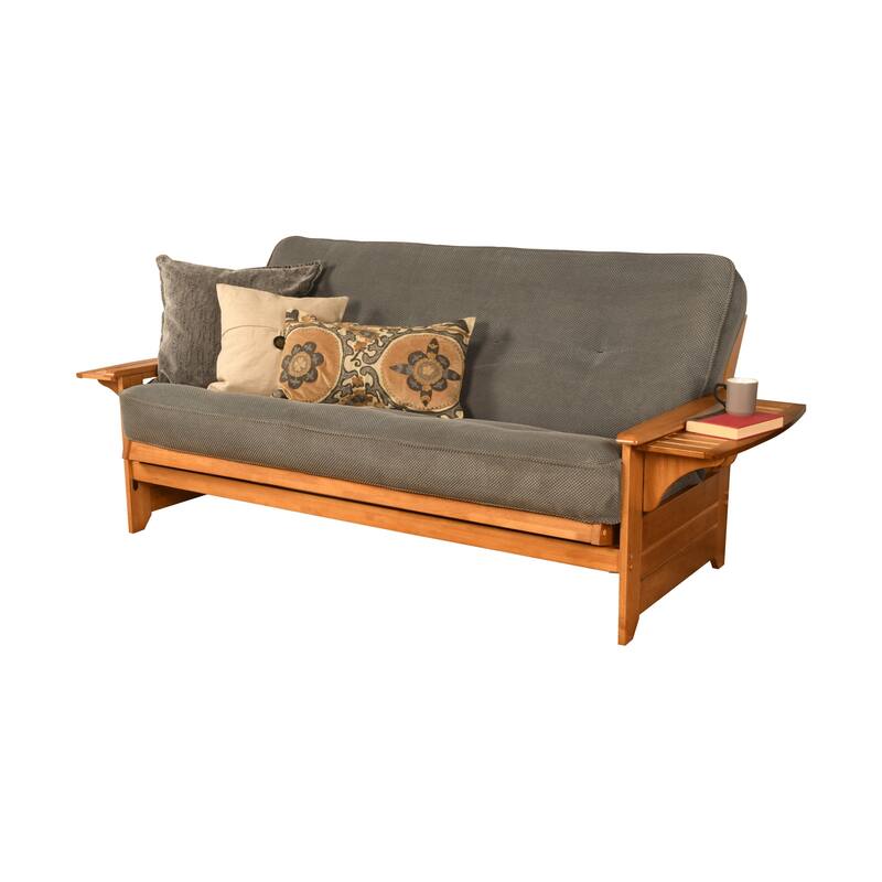 Somette Phoenix Butternut Futon Set with Mattress