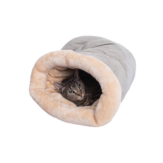 Sleep Cat Bed, Soft Cave Bed for Dog and Cat - 20"L x 14"W x 10"H