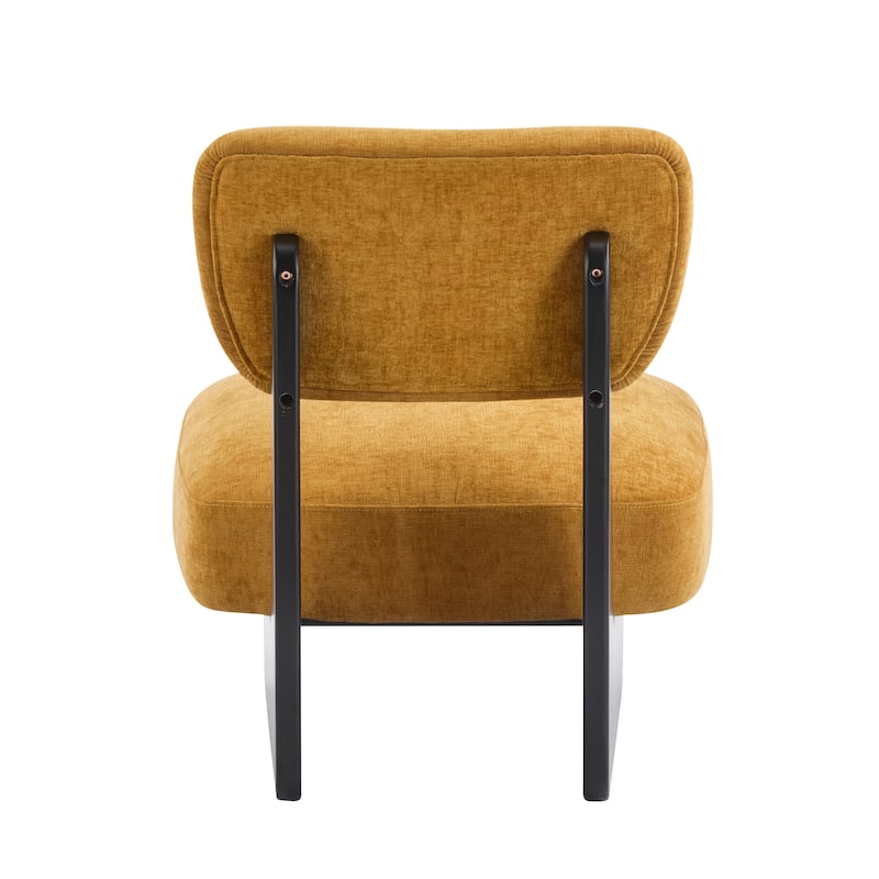 Christopher Knight Home -Vincent Minimalist Polyester Upholstered Lounge Chair （Set of 2）