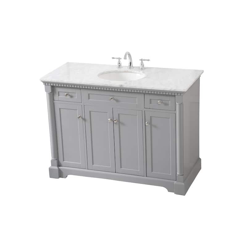 Petal 36 - 48 Inch Single Bathroom Vanity