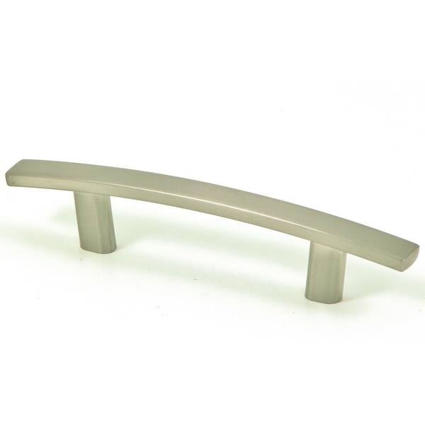 Shop Stone Mill Hardware Satin Nickel Metro Arch 3 Cabinet