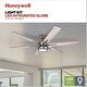 preview thumbnail 10 of 10, Honeywell Kaliza 56-inch LED Ceiling Fan