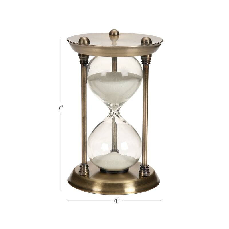 Brass Metal Hourglass Sand Timer