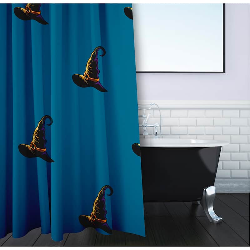 Witches Brew Holiday Print Shower Curtain (71 x 74)