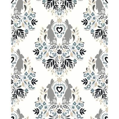 NextWall Spring Damask Peel and Stick Wallpaper - 20.5 in. W x 18 ft. L