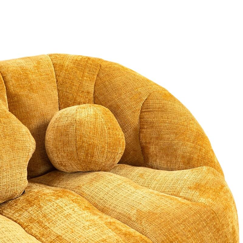 Lounger Bean Bag Chair With 3 Pillows