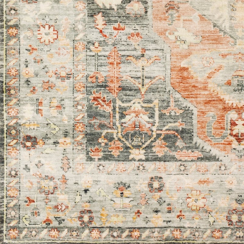 Livabliss Pola Vintage Medallion Printed Area Rug