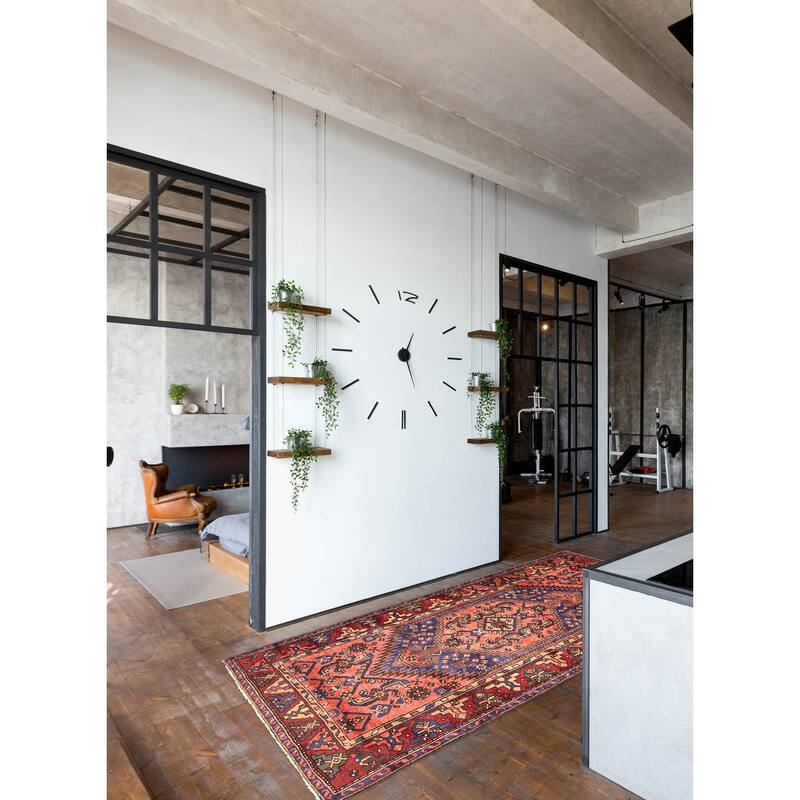 ECARPETGALLERY Hand-knotted Andelz Red Wool Rug - 3'7 x 7'1